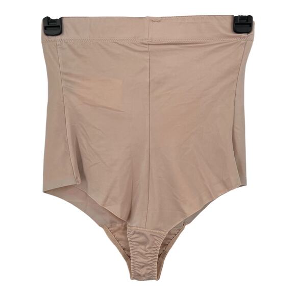 Spanx thong 10196R Suit Your Fancy High Waist tan Large L E2832 - Picture 2 of 5